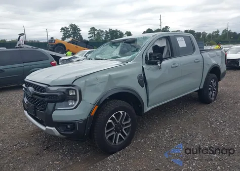 2024 Ford Ranger Lariat z USA, uszkodzony, nr VIN 1FTER4KH0RLE69719